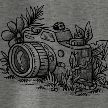 Foťák kreslený beruška