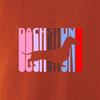 Jezevčík Rozteklý nápis