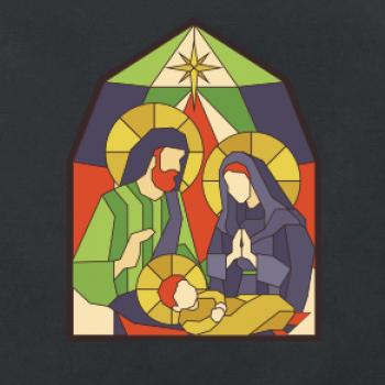 Vitráž - jesličky Vitráž - jesličky