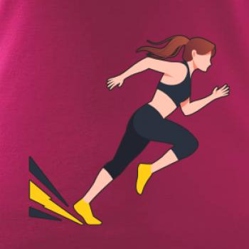 Běhání - žena startuje