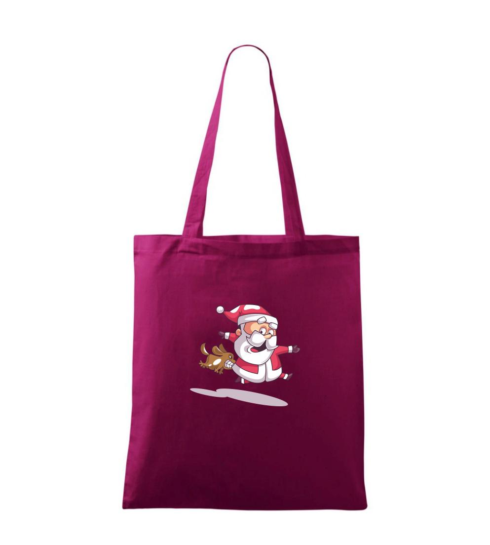 Santa se zakousnutým psem - Taška malá