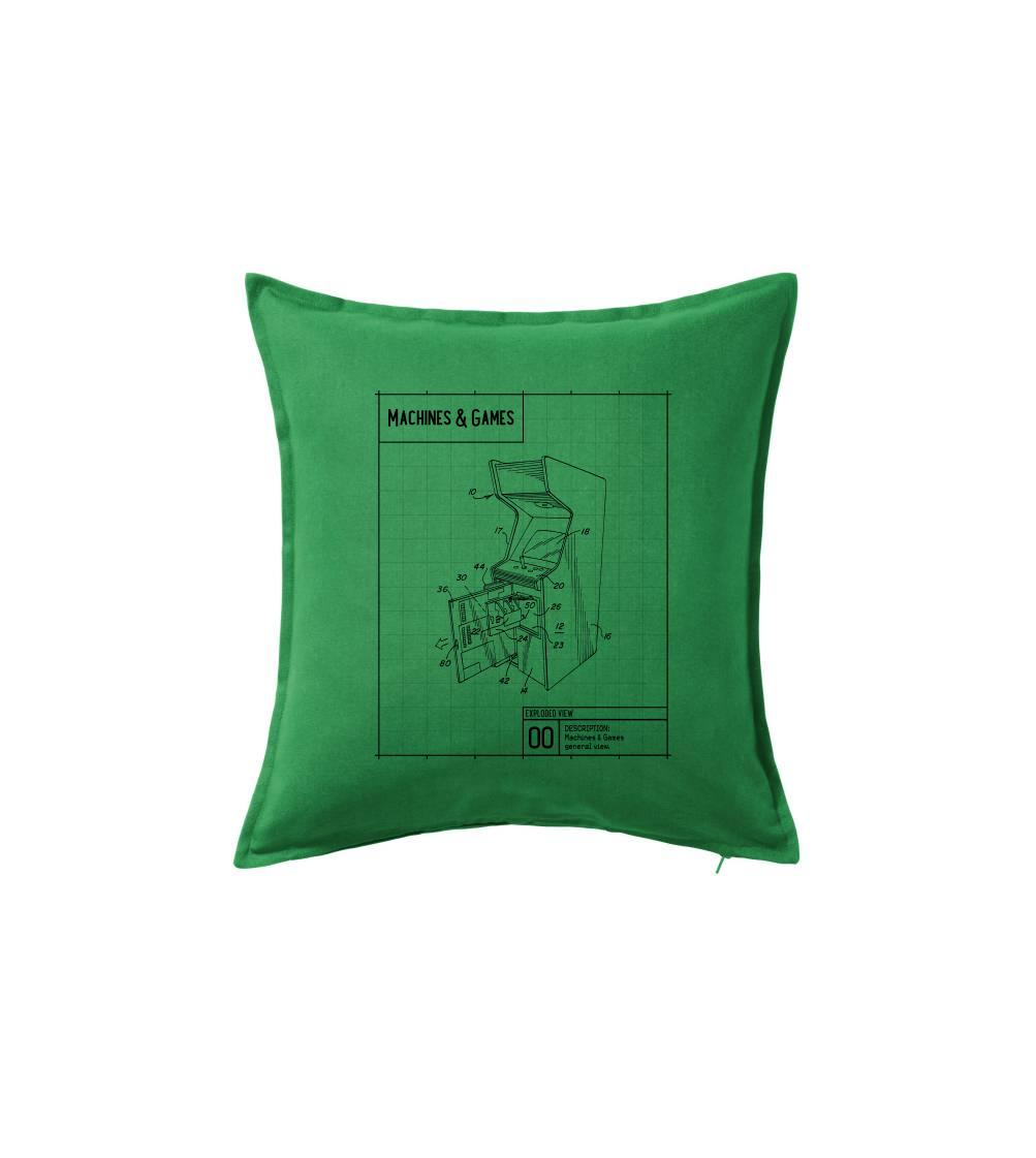 Nákres herní automat otevřený