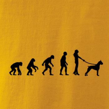 Evoluce pes boxer (muž-žena)