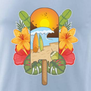 Léto, nanuk, moře, pláž