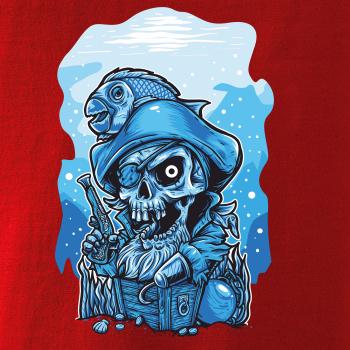 Lebka potápěč poklad