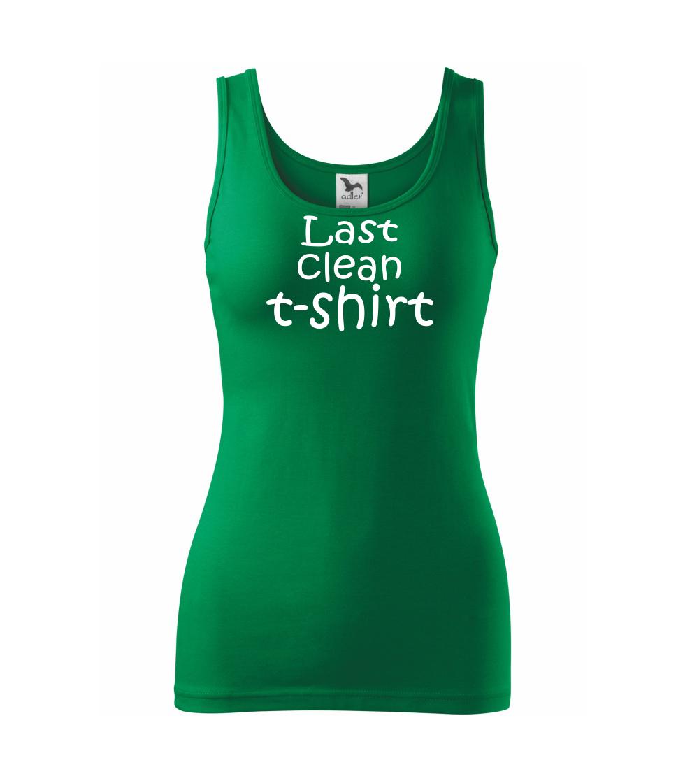 Last clean t-shirt