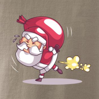 Santa nese težký náklad