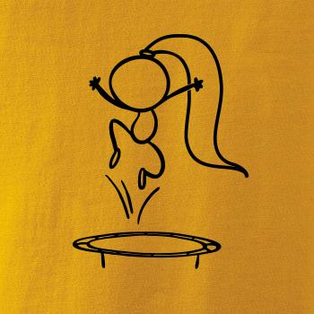 Skákající holčička