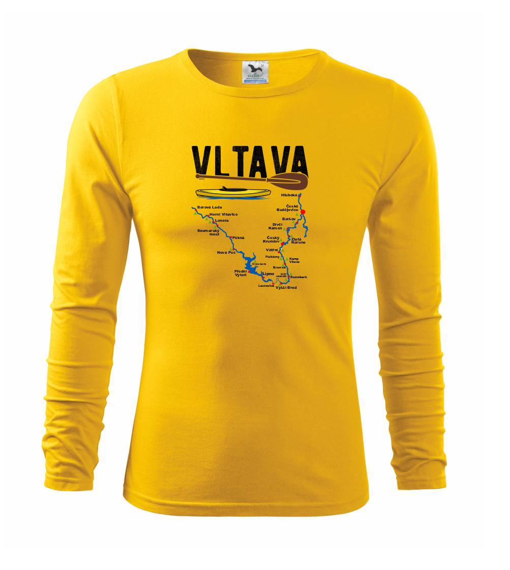 Mapa řeky Vltavy Mapa řeky Vltavy