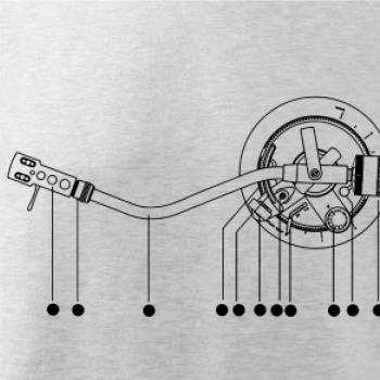 Nákres rameno gramofonu