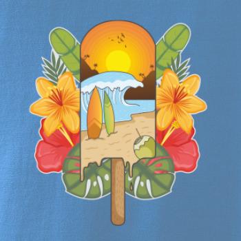 Léto, nanuk, moře, pláž