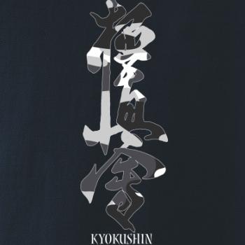 Kyokushin maskáčový nápis