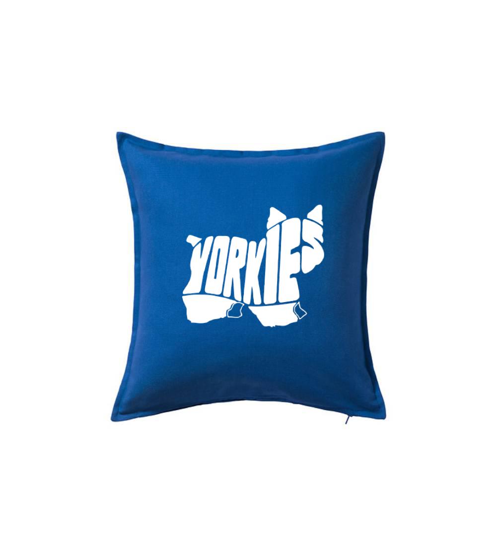 Jorkšírský teriér - Yorkie - Polštář 50x50