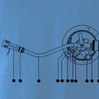 Nákres rameno gramofonu