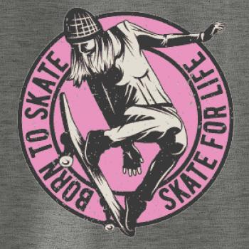 Skate girl pink