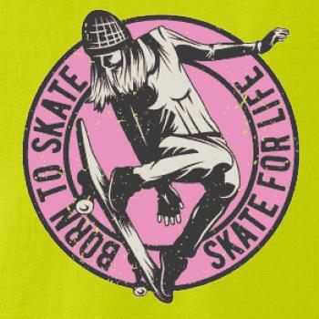 Skate girl pink