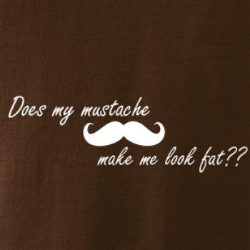 Mustache-does my mustache make me look fat?