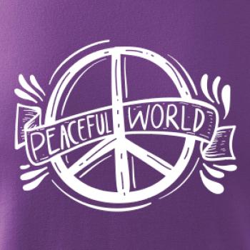 Peaceful world logo