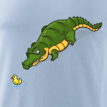 Krokodýl zelený s kačenkou