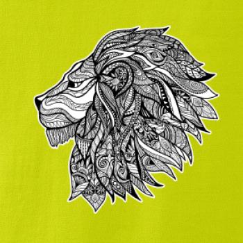 Hlava lva - mandala