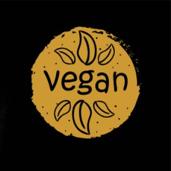 Vegan hnědá kruh Vegan hnědá kruh