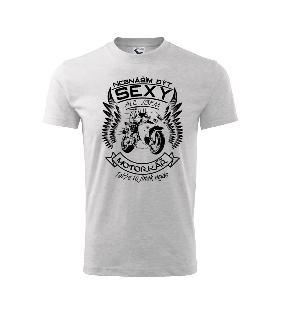 Nesnáším být sexy - motorkář, motorkářka (motorka) Nesnáším být sexy - motorkář, motorkářka (motorka)