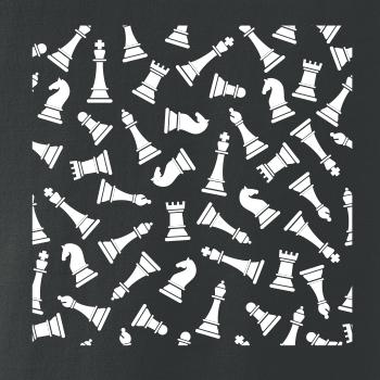 Šachové figurky ve čtverci