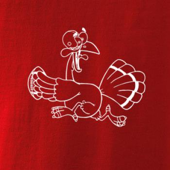 Vystrašená slepice