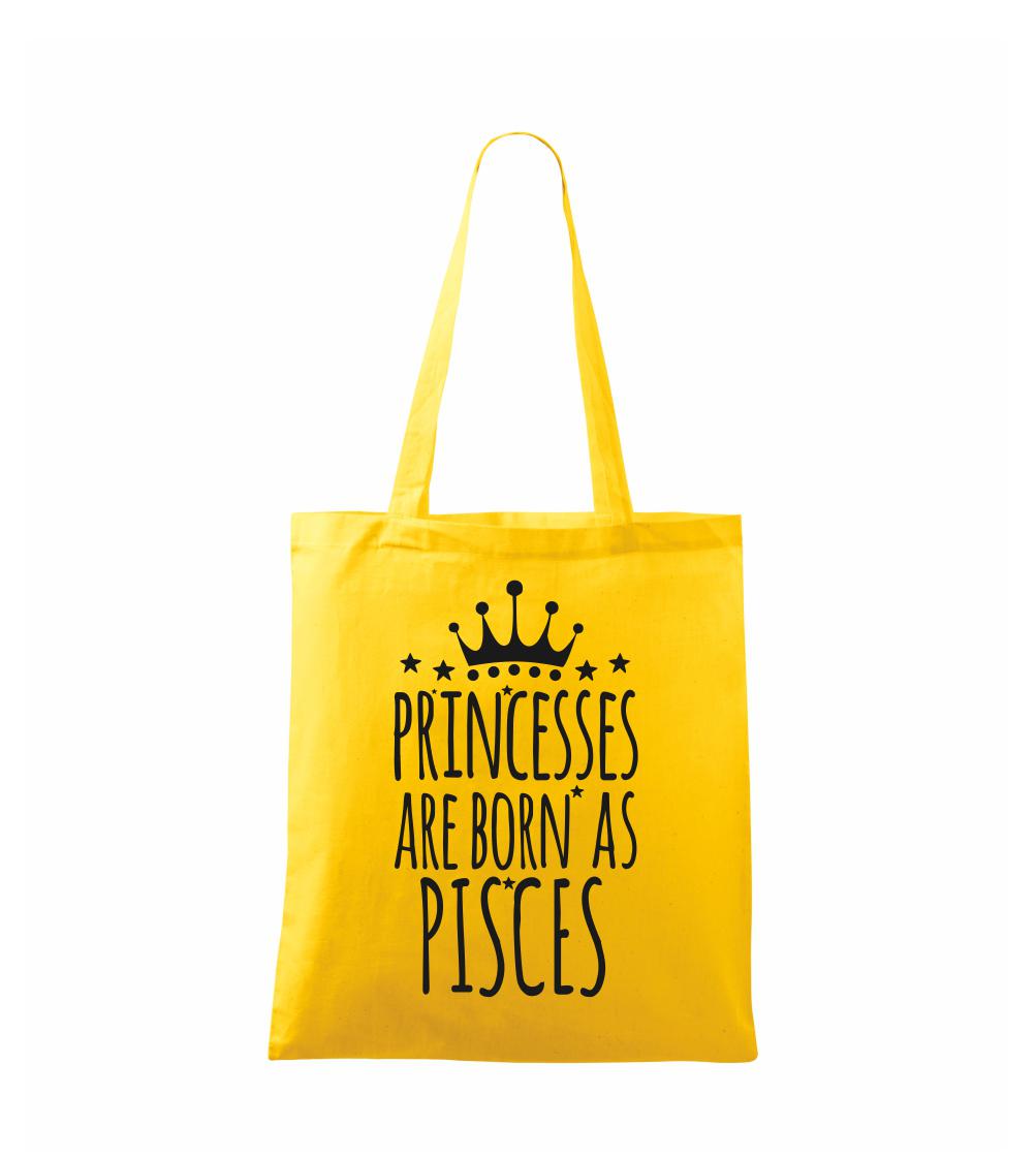 Princesses are born as Pisces - Ryby - Taška malá