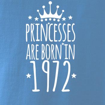 Princesses are born in 1972
