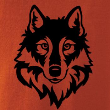 Hlava vlka černobílá (Hana-creative)