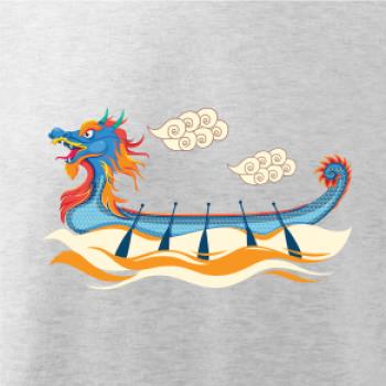 Dračí loď plameny