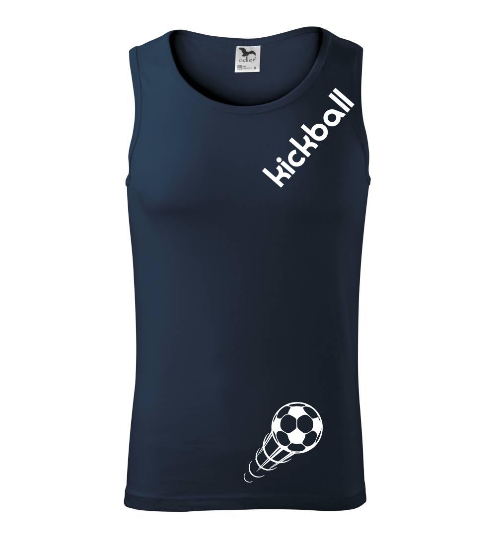 Kickball nápis šikmo - Tílko pánské Core