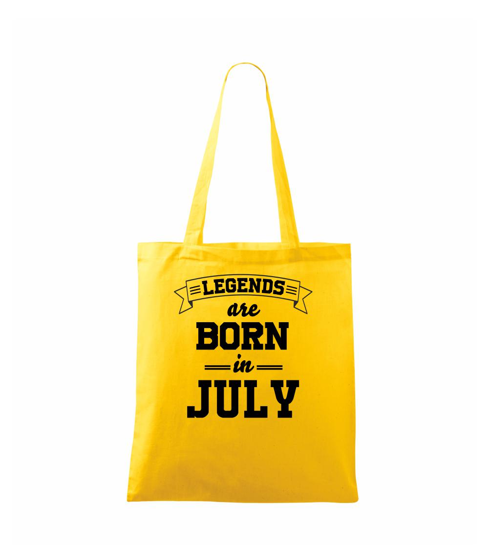 Legends are born in July - Taška malá