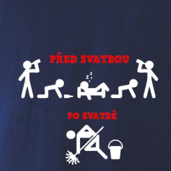 Před a po - svatba párty Před a po - svatba párty