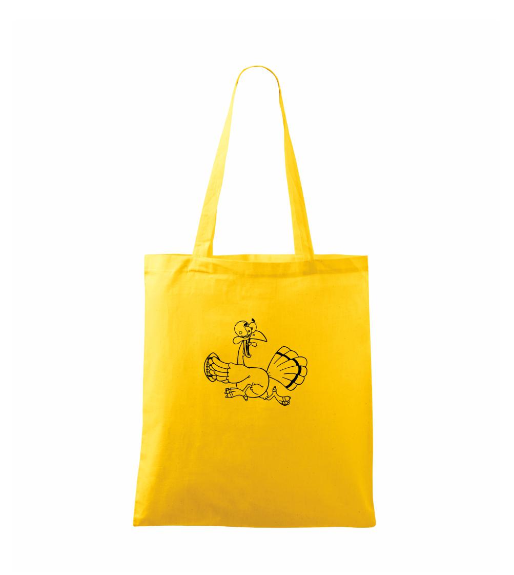 Vystrašená slepice