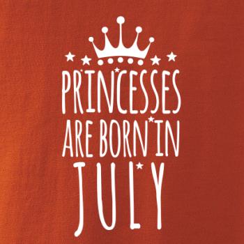 Princesses are born in July