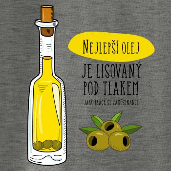 Nejlepší olej je lisovaný pod tlakem