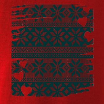 Vánoční vzor v rámečku