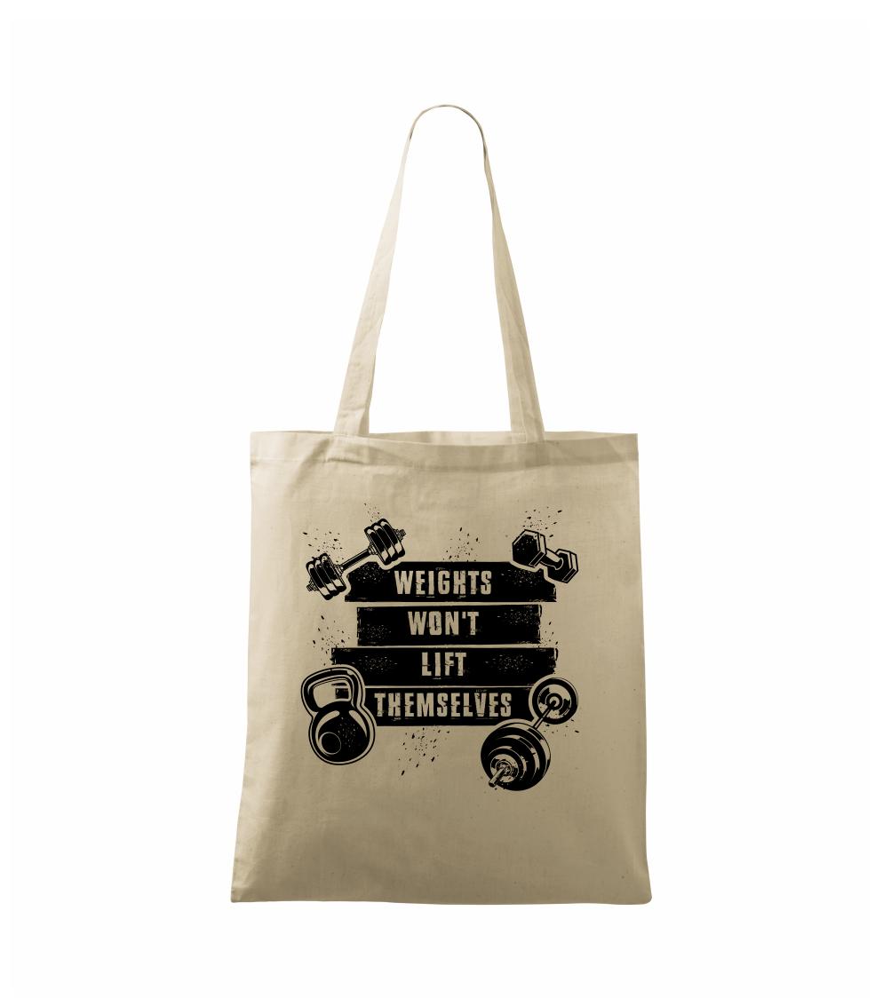 Weights wont lift themselfs