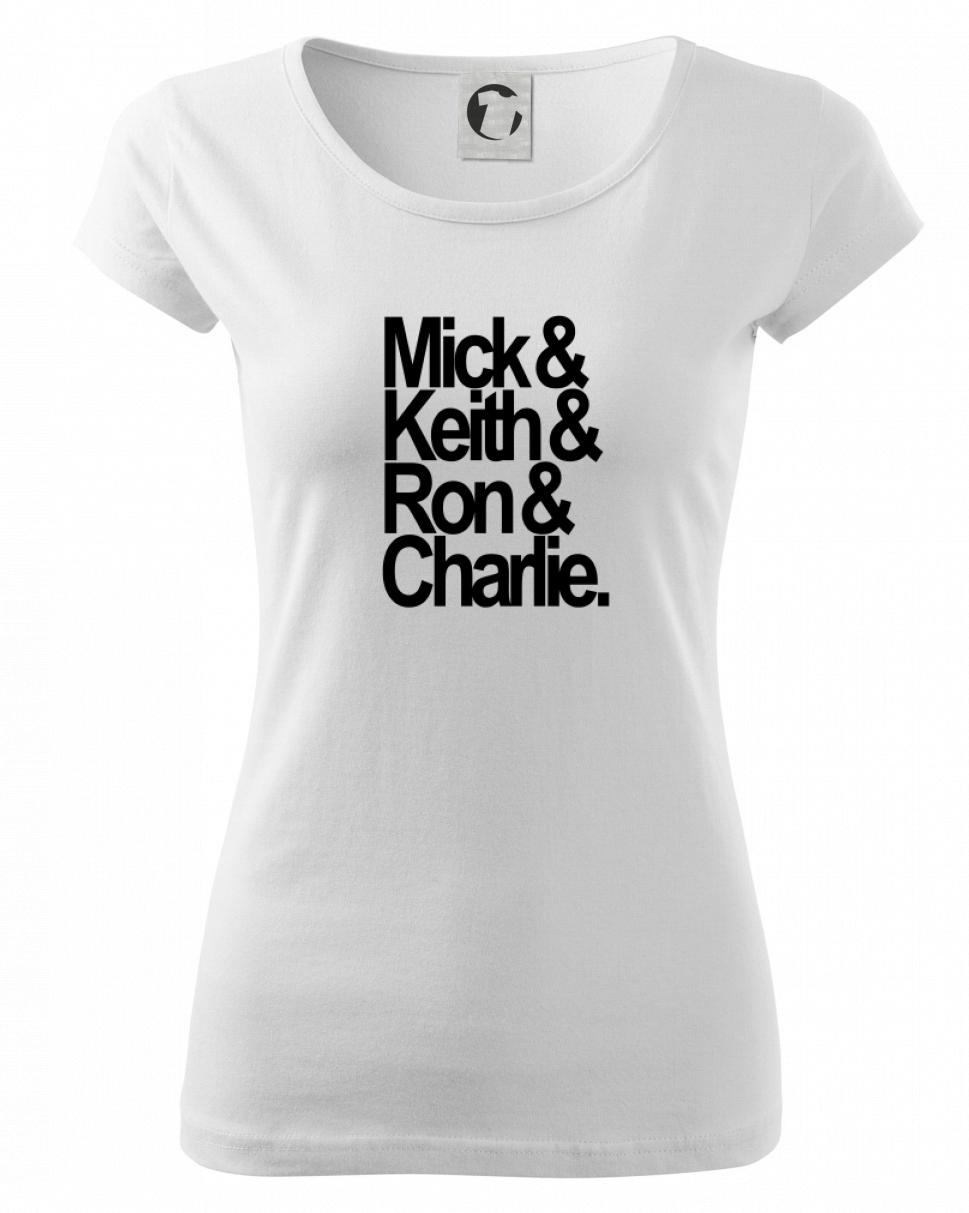 Mick Keith Ron Charlie