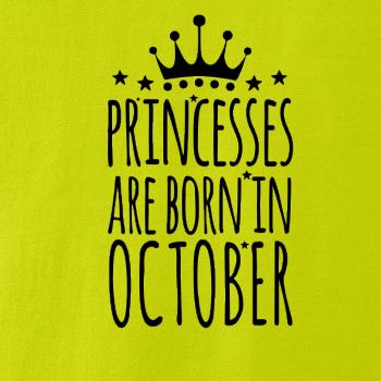 Princesses are born in October