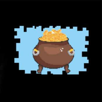 Gamer - stará hra - hrnec zlata