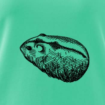 Tužkou kreslený Křeček 