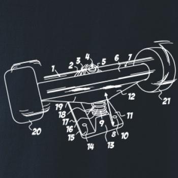 Skateboard nákres kolečka