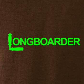 Longboarder nápis
