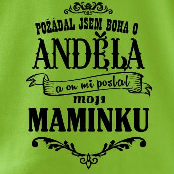 Požádal - a jsem boha o anděla a on mi poslal moji maminku