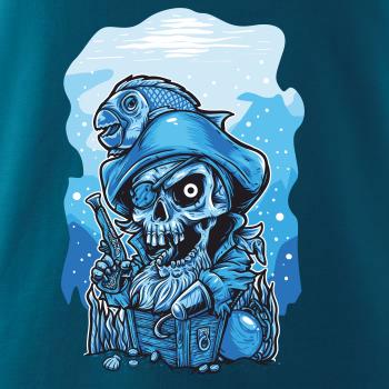 Lebka potápěč poklad