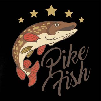 Štika obecná hvězdičky