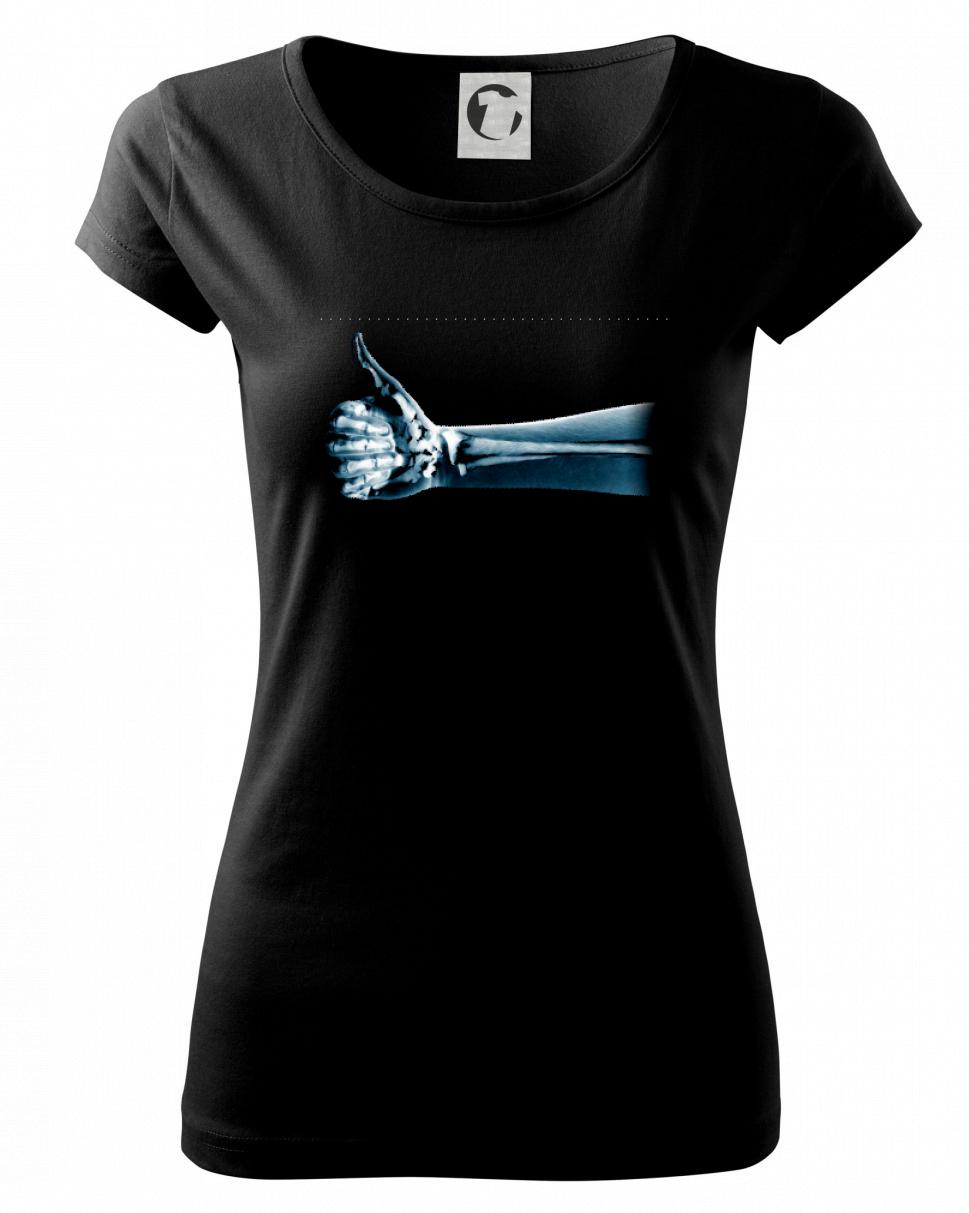 X-ray thumb up - Pure dámské triko